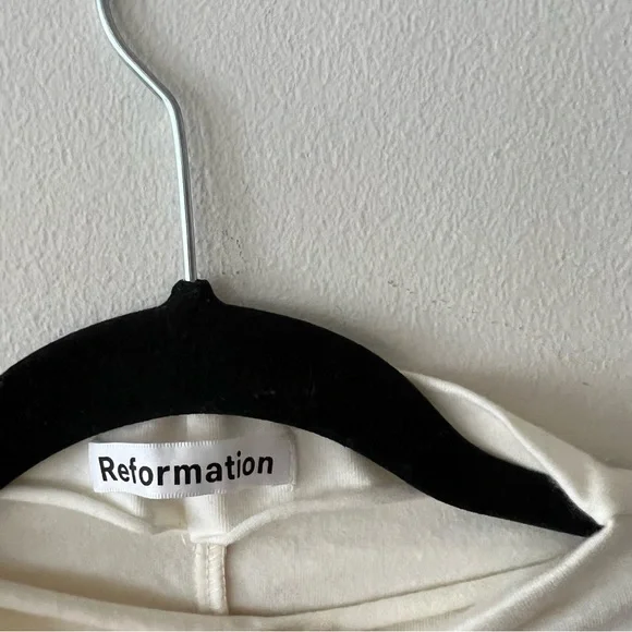 Reformation Alden Cream Knit Mini Dress - Picture 5 of 6